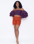 Remba High Waisted Shorts