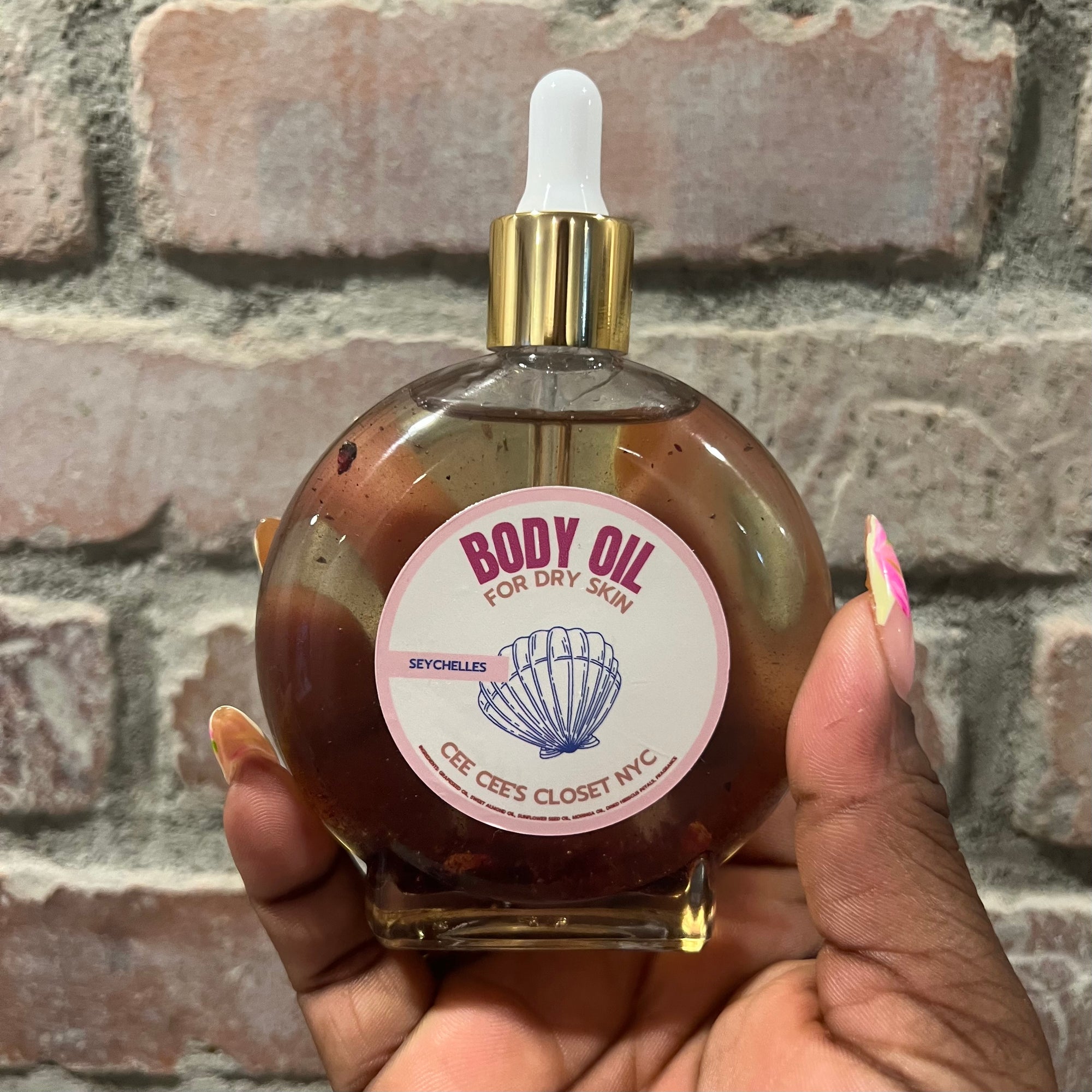 Scented Dry Body Oil