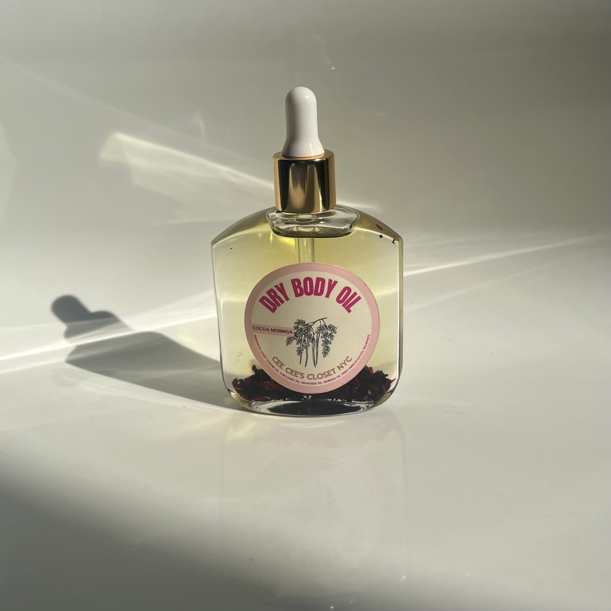 Cocoa Moringa Scented Dry Body Oil