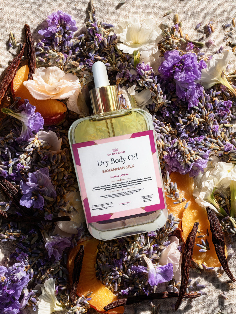 Savannah Silk Dry Body Oil – Cee Cee's Closet NYC
