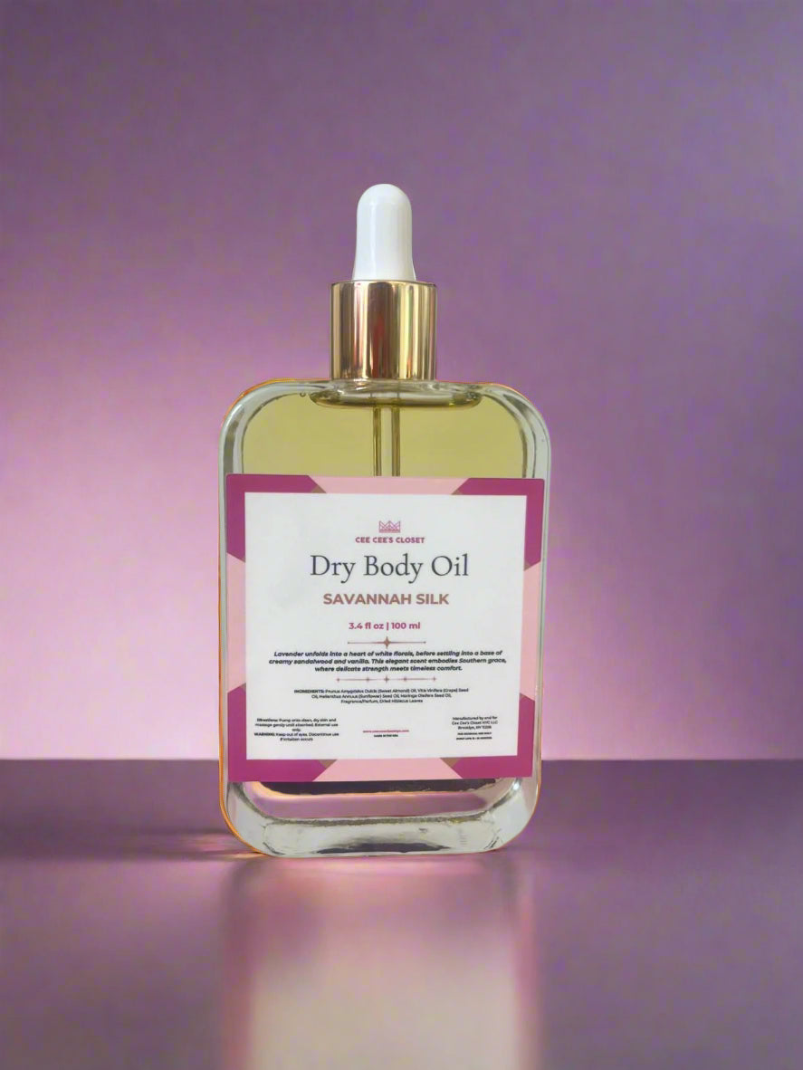 Savannah Silk Dry Body Oil – Cee Cee's Closet NYC