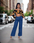 Alheri Long Sleeve Crop