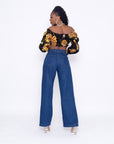 Alheri Long Sleeve Crop