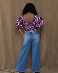 Bisa Calabar Crop Top