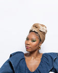 Small Ribbed Velvet Headwrap
