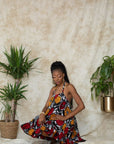 Chenzira Halter Dress