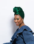 Small Ribbed Velvet Headwrap
