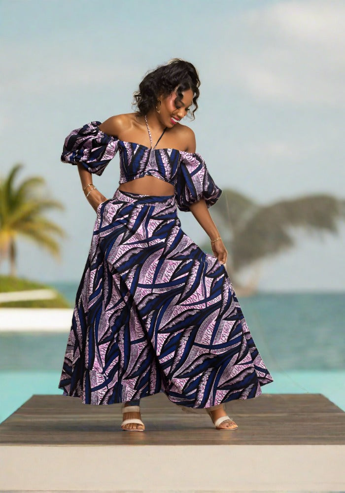 Palm tree maxi skirt hotsell