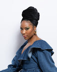 Small Ribbed Velvet Headwrap