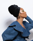 Small Ribbed Velvet Headwrap