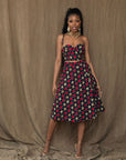 Oluyomi Button Down Midi Skirt