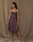 Oluyomi Button Down Midi Skirt