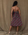 Oluyomi Button Down Midi Skirt