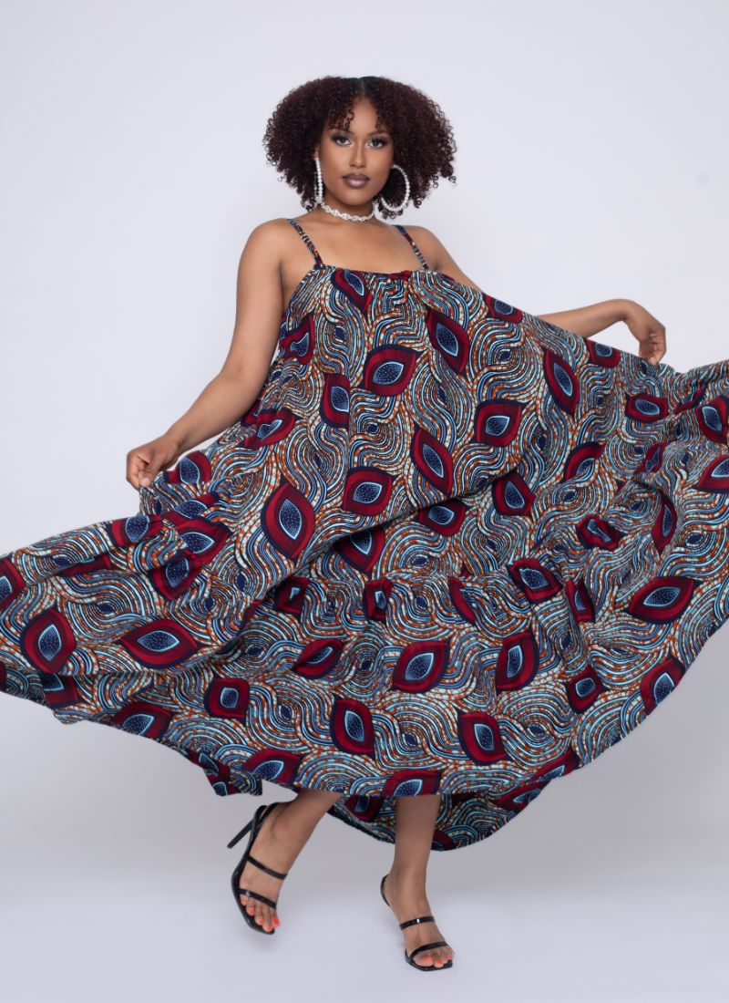 chinese dress ladies Oni Beachside Maxi Dress S