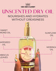 Cocoa Moringa Scented Dry Body Oil