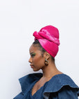 Small Ribbed Velvet Headwrap