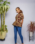 Amadika Peplum Top