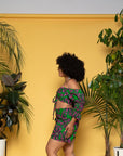 Bamiola 3 Knot Crop Top