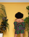 Bamiola 3 Knot Crop Top