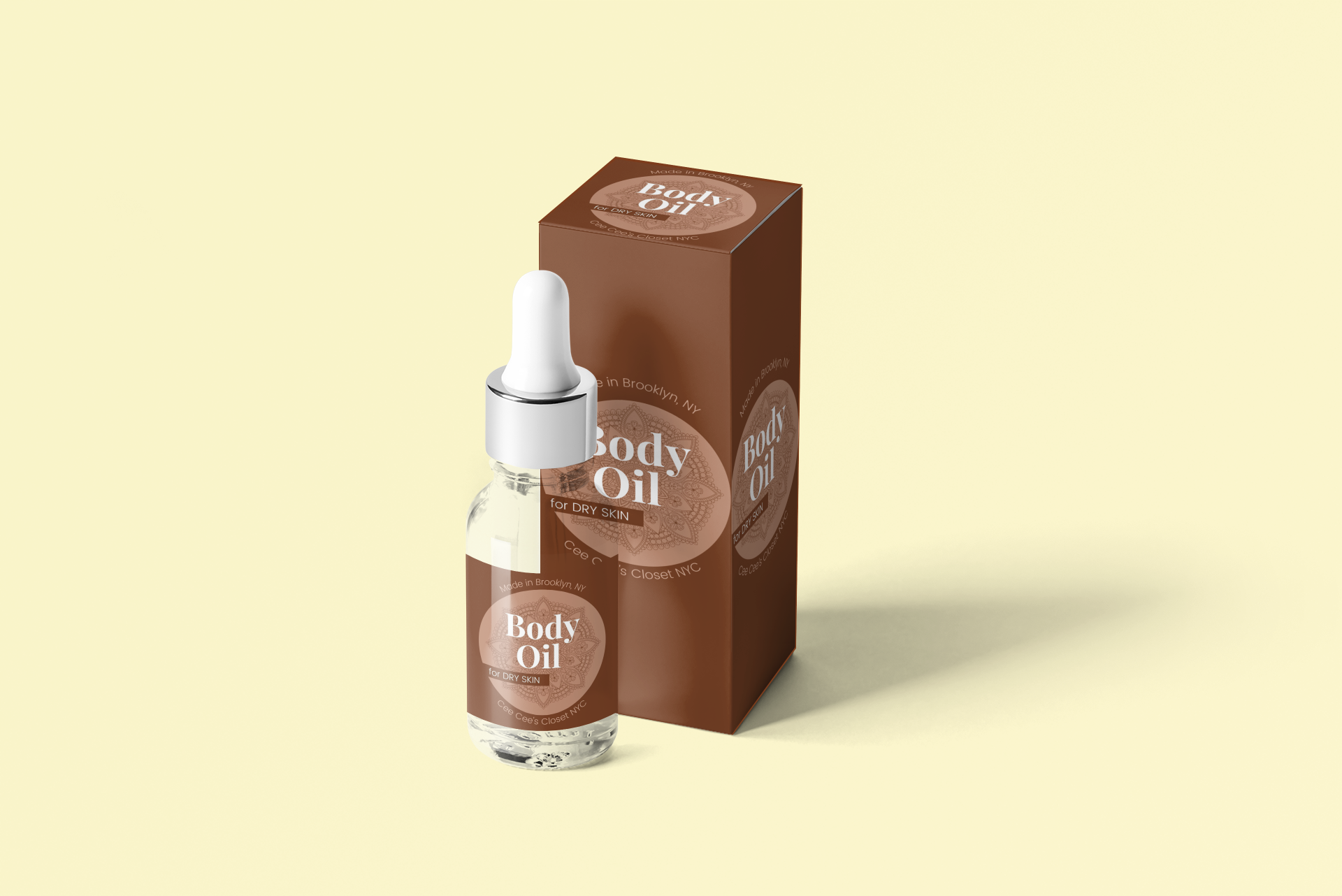 Unscented Dry Body Oil