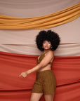 Feza High Waisted Shorts