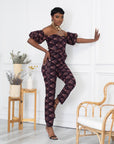 Gamba Bubble Sleeve Jumpsuit