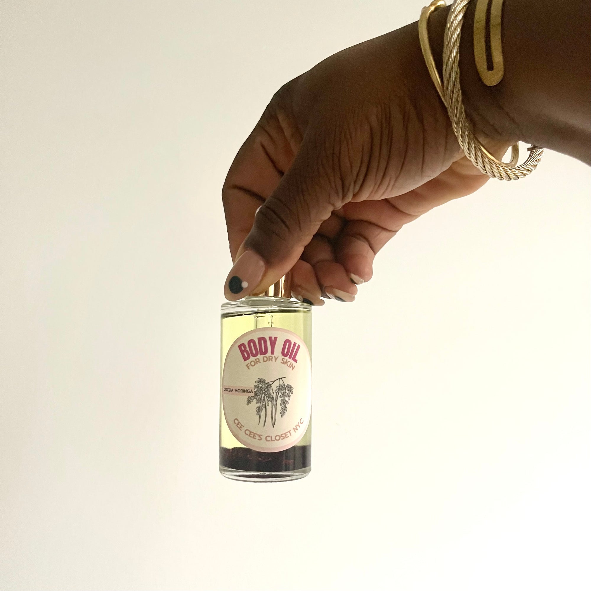 Cocoa Moringa Scented Dry Body Oil