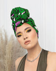 Kafele Silk Lined Headwrap - Head Wraps