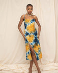Leo Cotton Silk Slip Dress