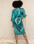 Madal Drawstring Cotton Silk Skirt