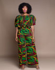 Naliaka Calabar Crop Top