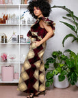Nyahni High Waist Wide Leg Pant