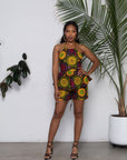 Safara Peplum Halter
