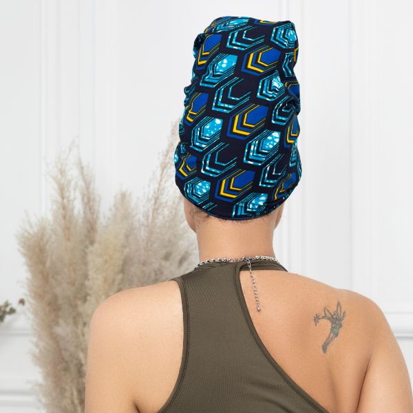 Sea Goddess Silk Lined Headwrap - Head Wraps