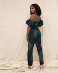 Sura Bubble Sleeve Jumpsuit