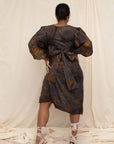 Virgil Drawstring Cotton Silk Skirt