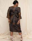 Virgil Drawstring Cotton Silk Skirt
