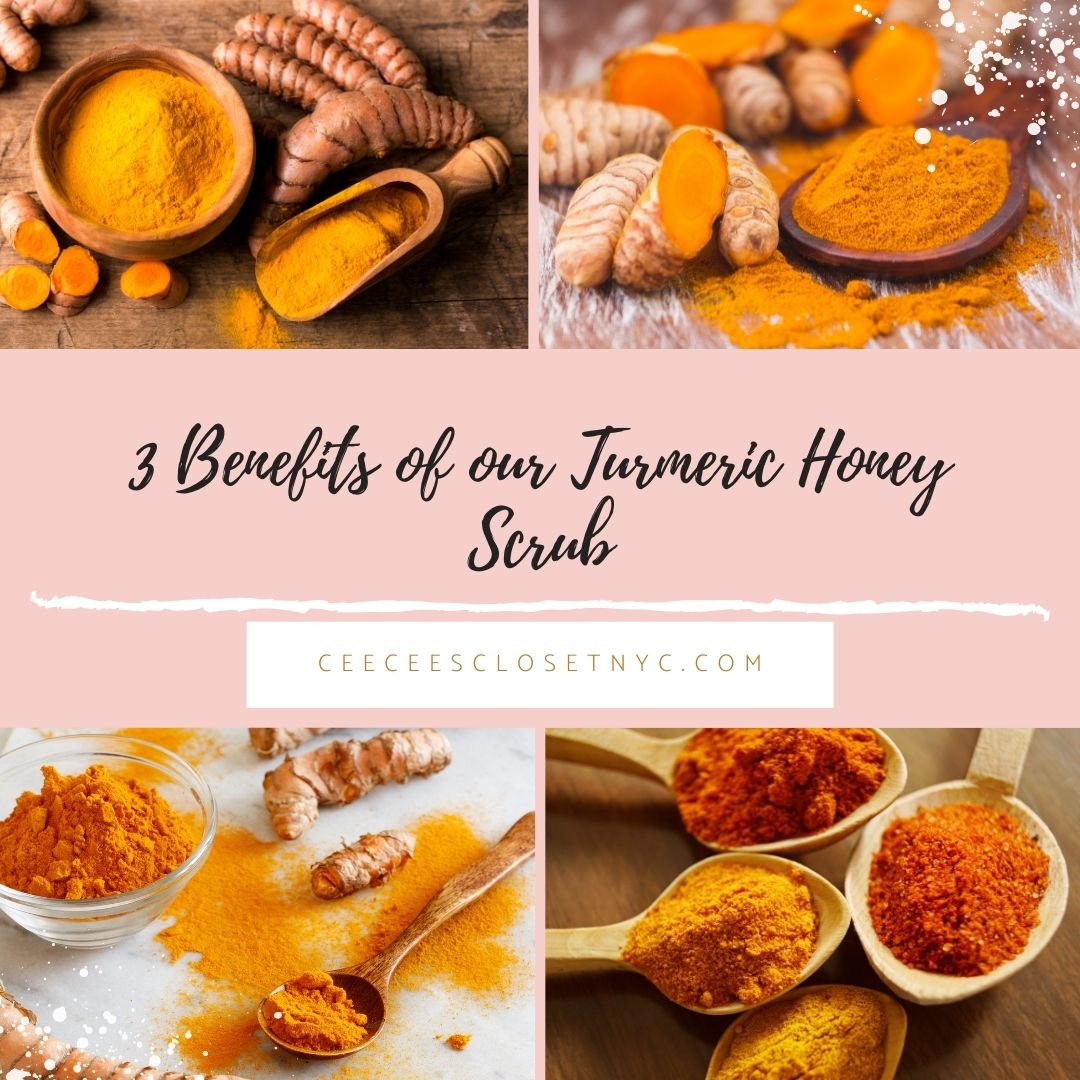 3 Benefits of our Turmeric Honey Scrub