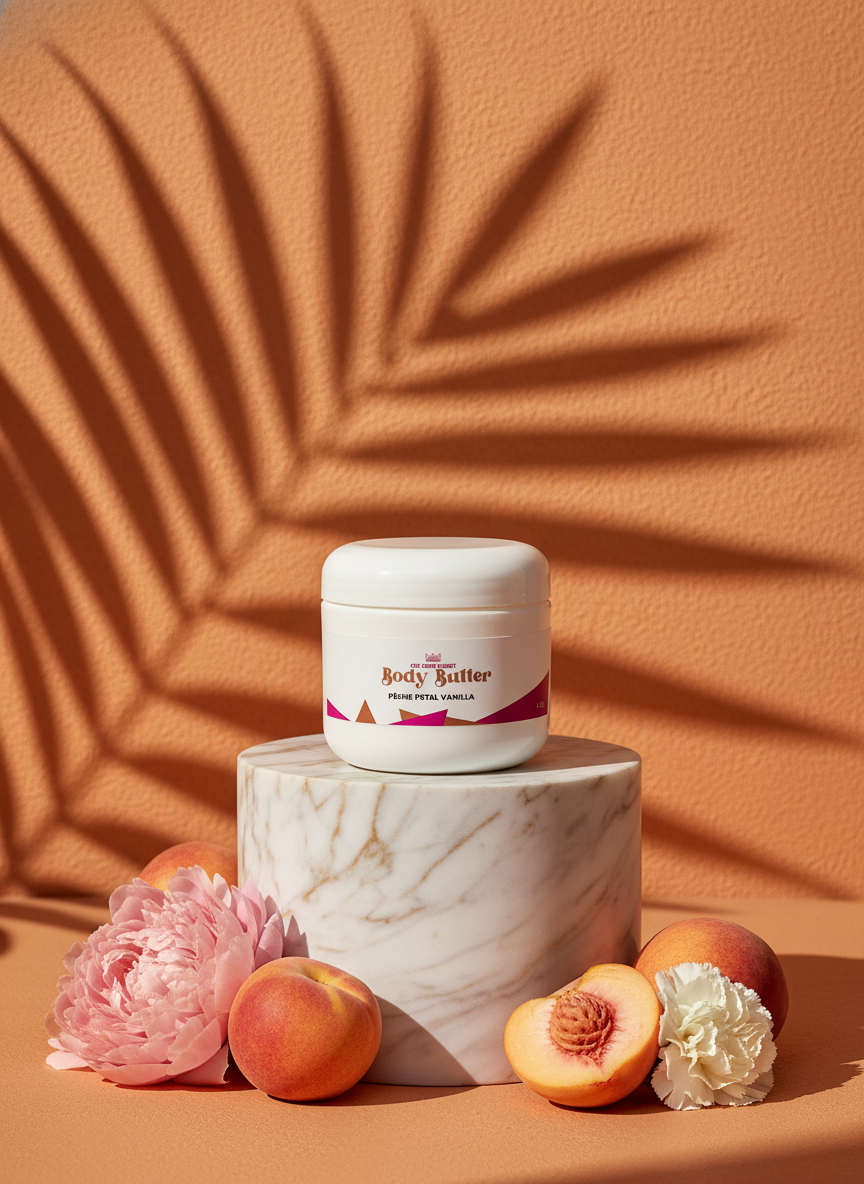 Pêche Petal Vanilla Body Butter