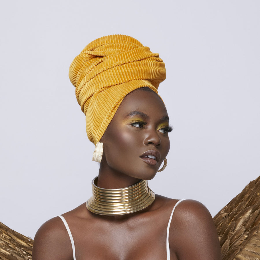 Ribbed Velvet Headwrap