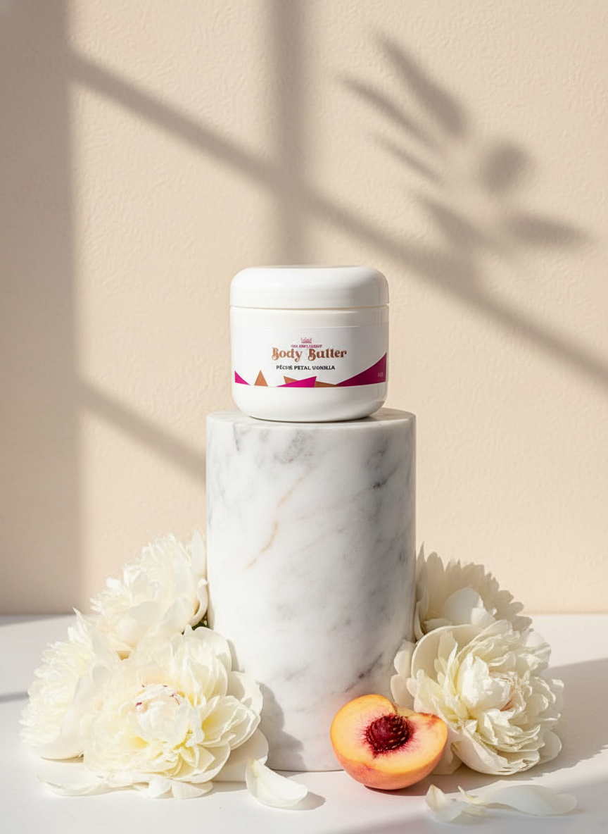 Pêche Petal Vanilla Body Butter