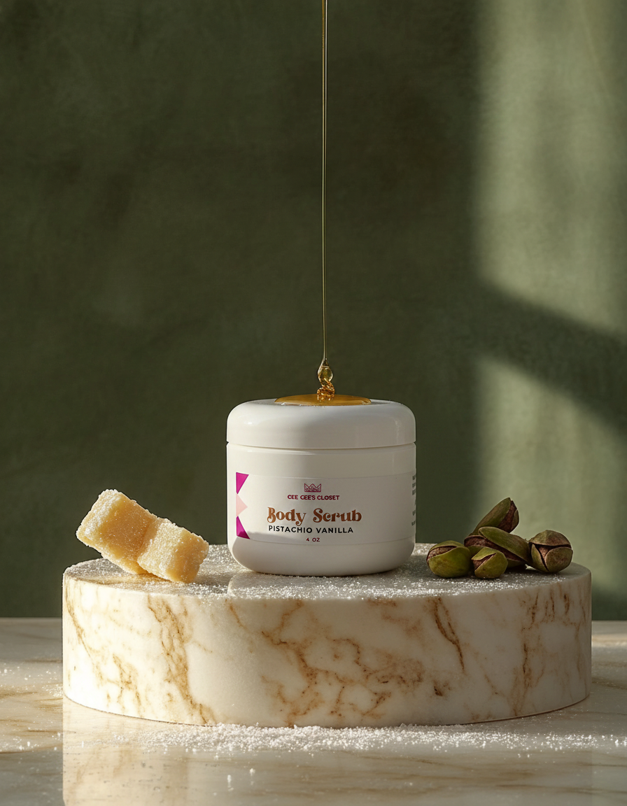 Pistachio Vanilla Sugar Body Scrub