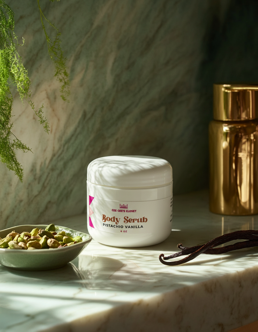 Pistachio Vanilla Sugar Body Scrub