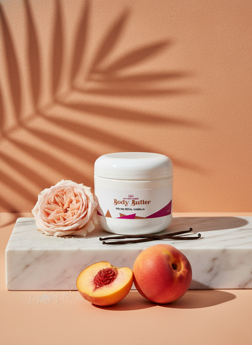 Pêche Petal Vanilla Body Butter