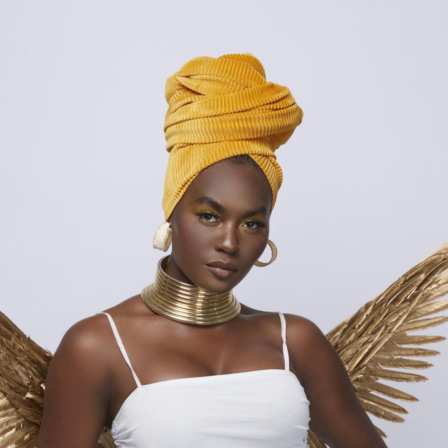 Ribbed Velvet Headwrap