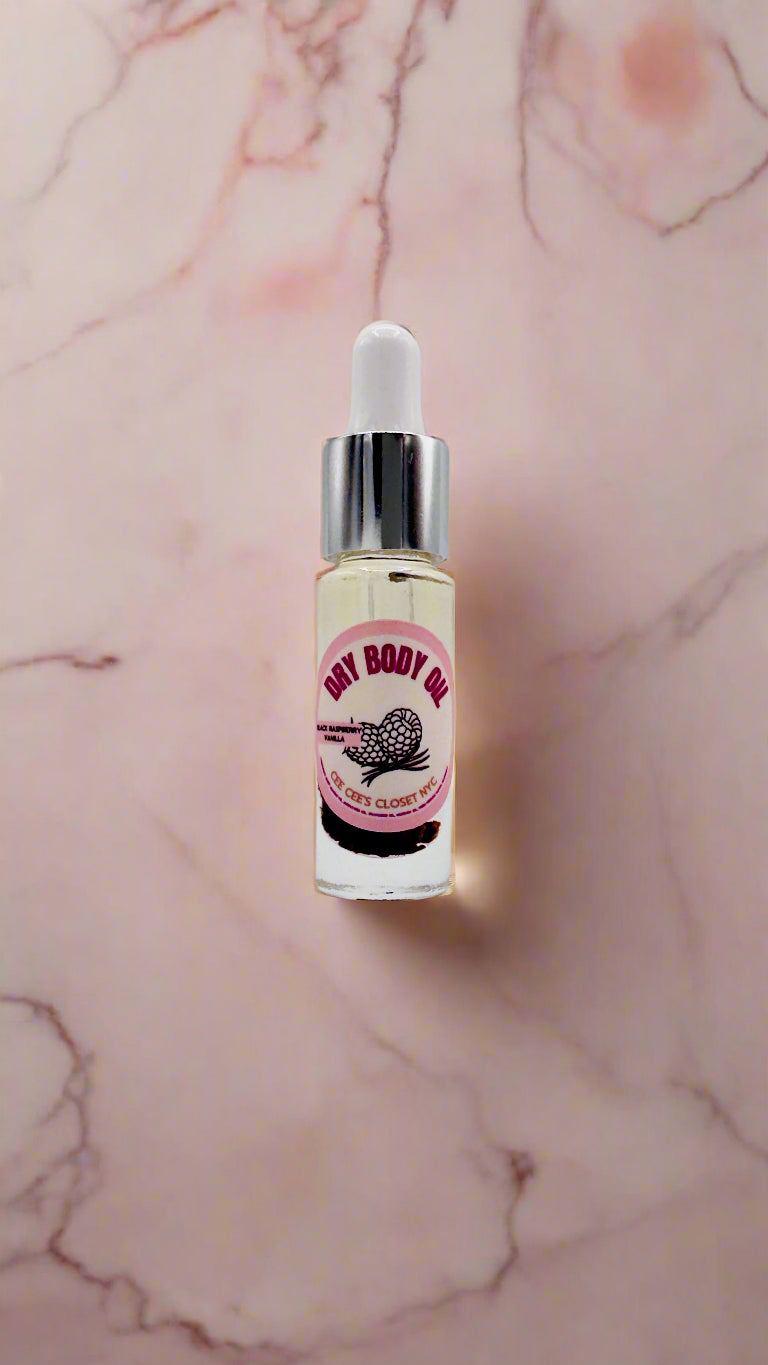 Black Raspberry Vanilla Scented Dry Body Oil – Cee Cee's Closet NYC