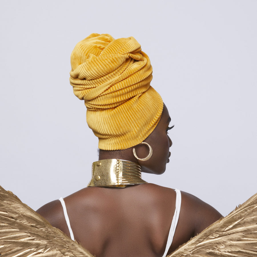 Ribbed Velvet Headwrap
