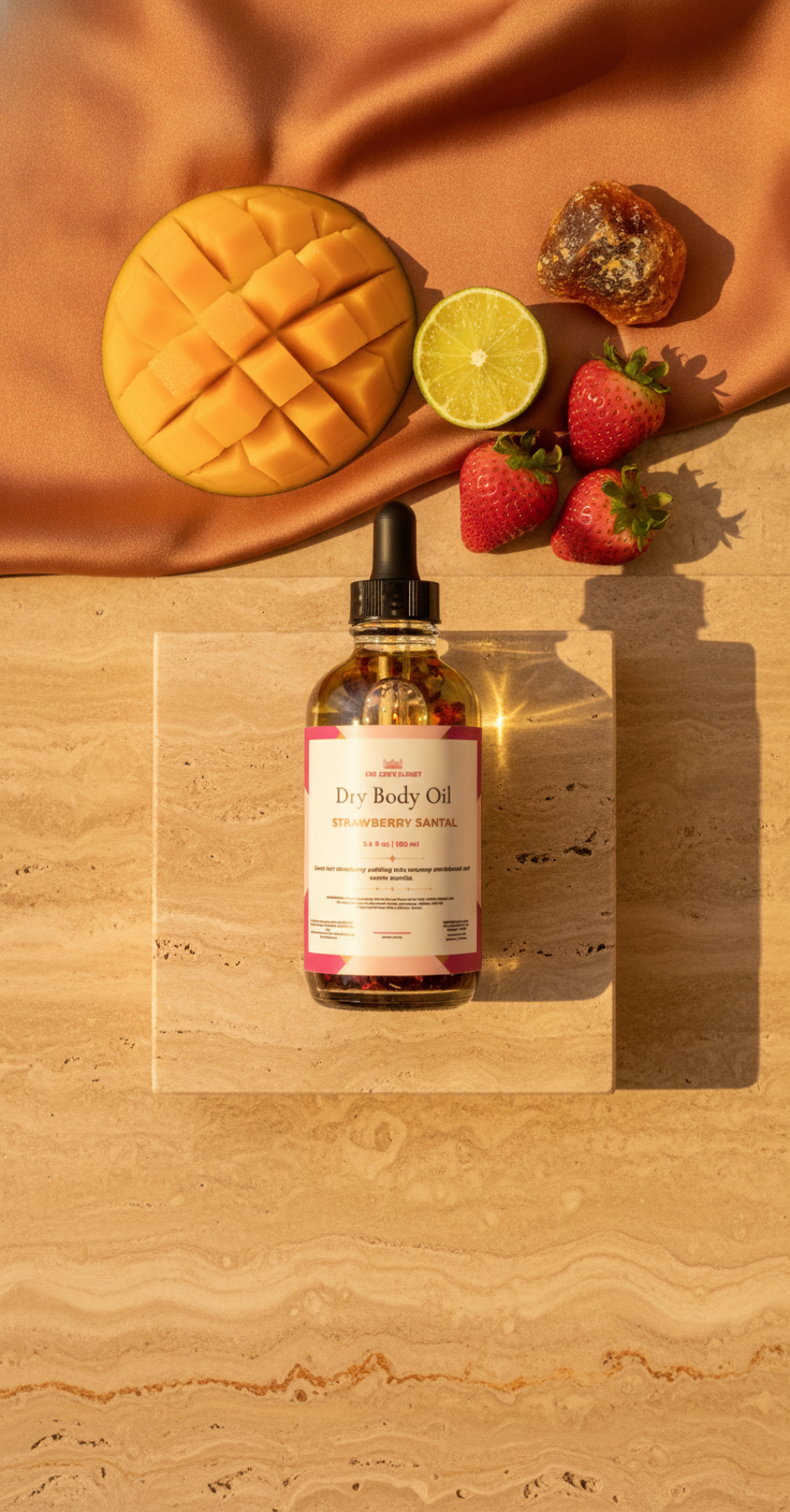 Strawberry Santal Dry Body Oil