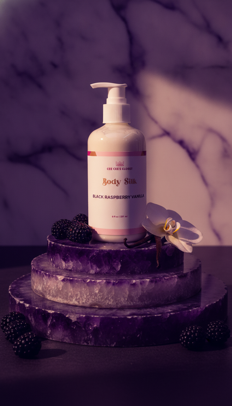 Black Raspberry Vanilla Body Silk Lotion