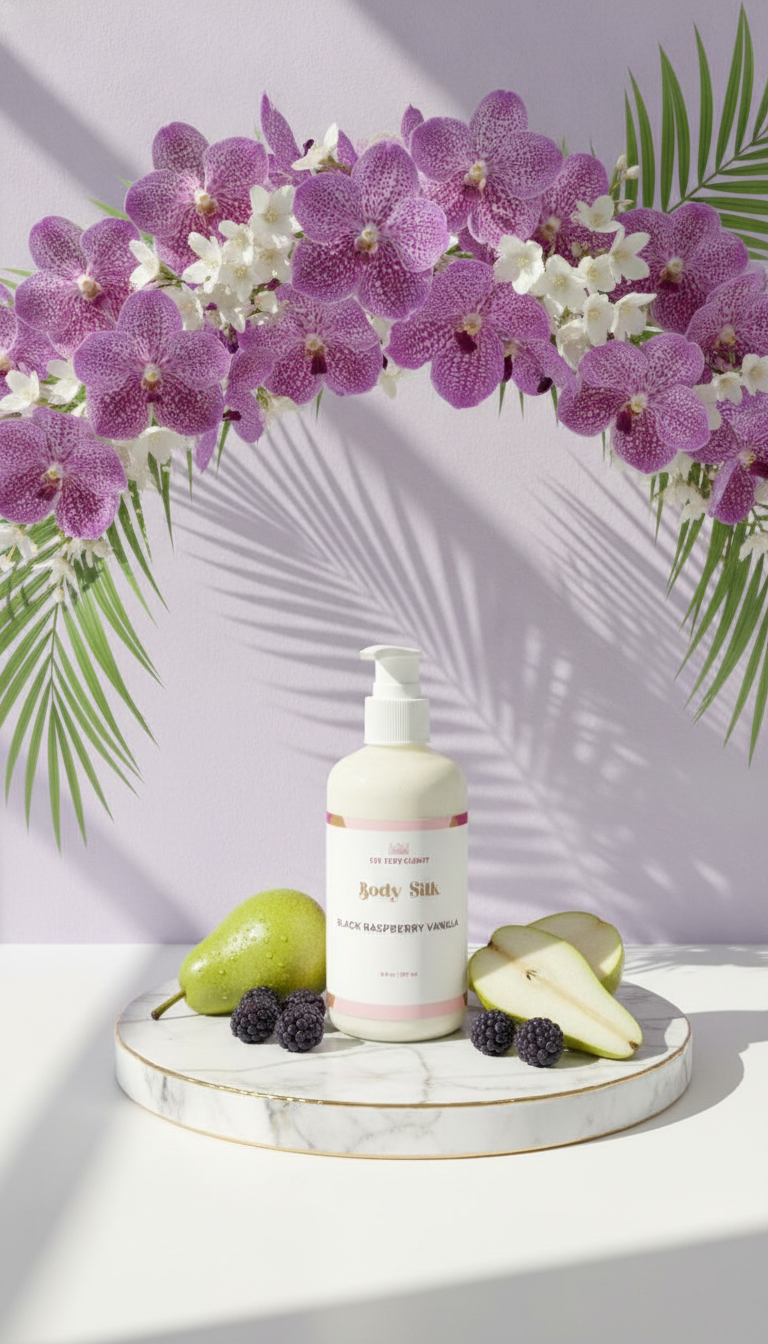 Black Raspberry Vanilla Body Silk Lotion